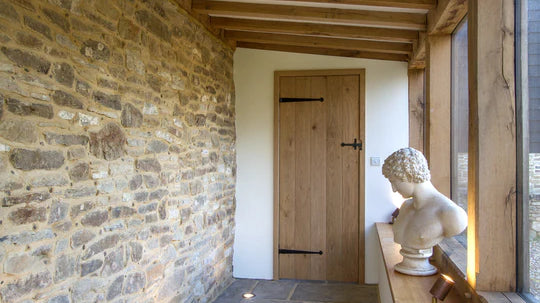 How to Hang a Ledge & Brace Door with T Hinges