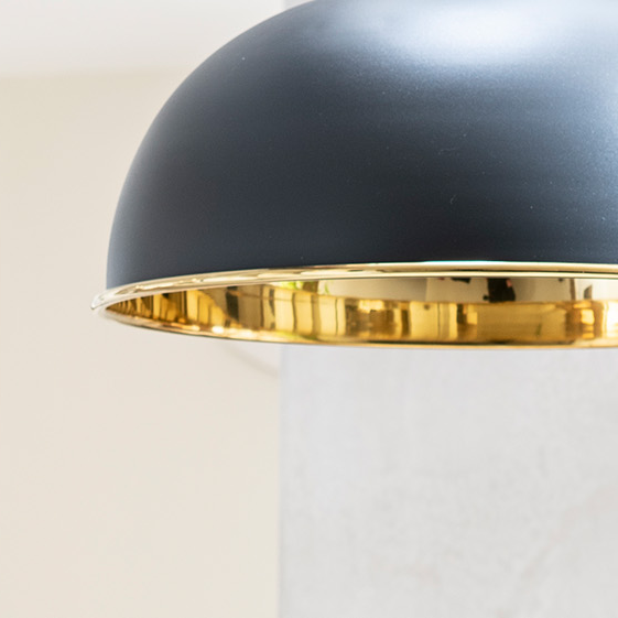 Smooth Brass Lights