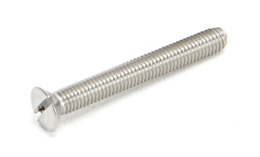 White background image of From The Anvil's Stainless Steel M5 x 40mm Male Screw (1) | From The Anvil