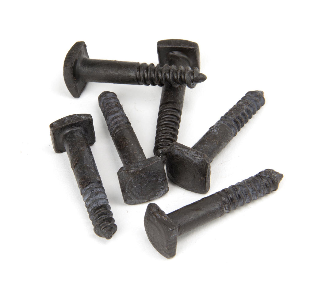 White background image of From The Anvil's Beeswax Lagg Bolt for Cottage Latch (6) | From The Anvil