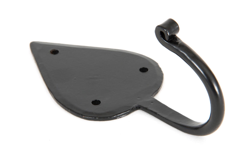 White background image of From The Anvil's Black Gothic Coat Hook | From The Anvil