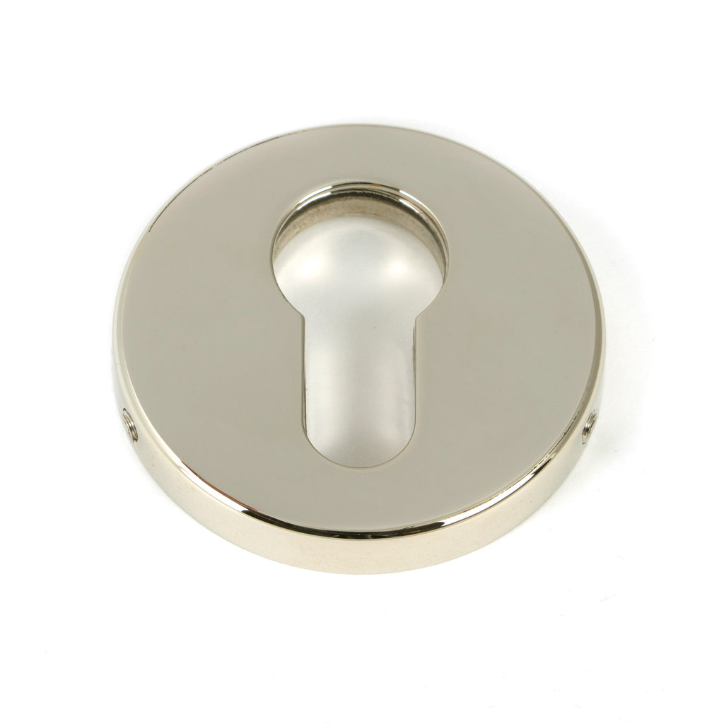 White background image of From The Anvil's Polished Nickel 52mm Regency Concealed Escutcheon | From The Anvil