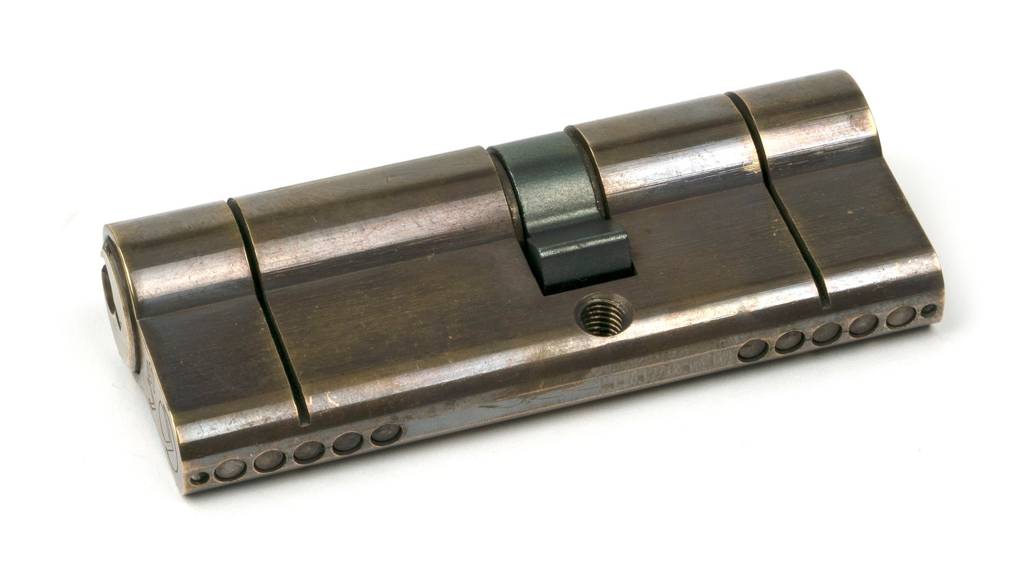 From The Anvil's Aged Brass 5 Pin Euro Cylinder