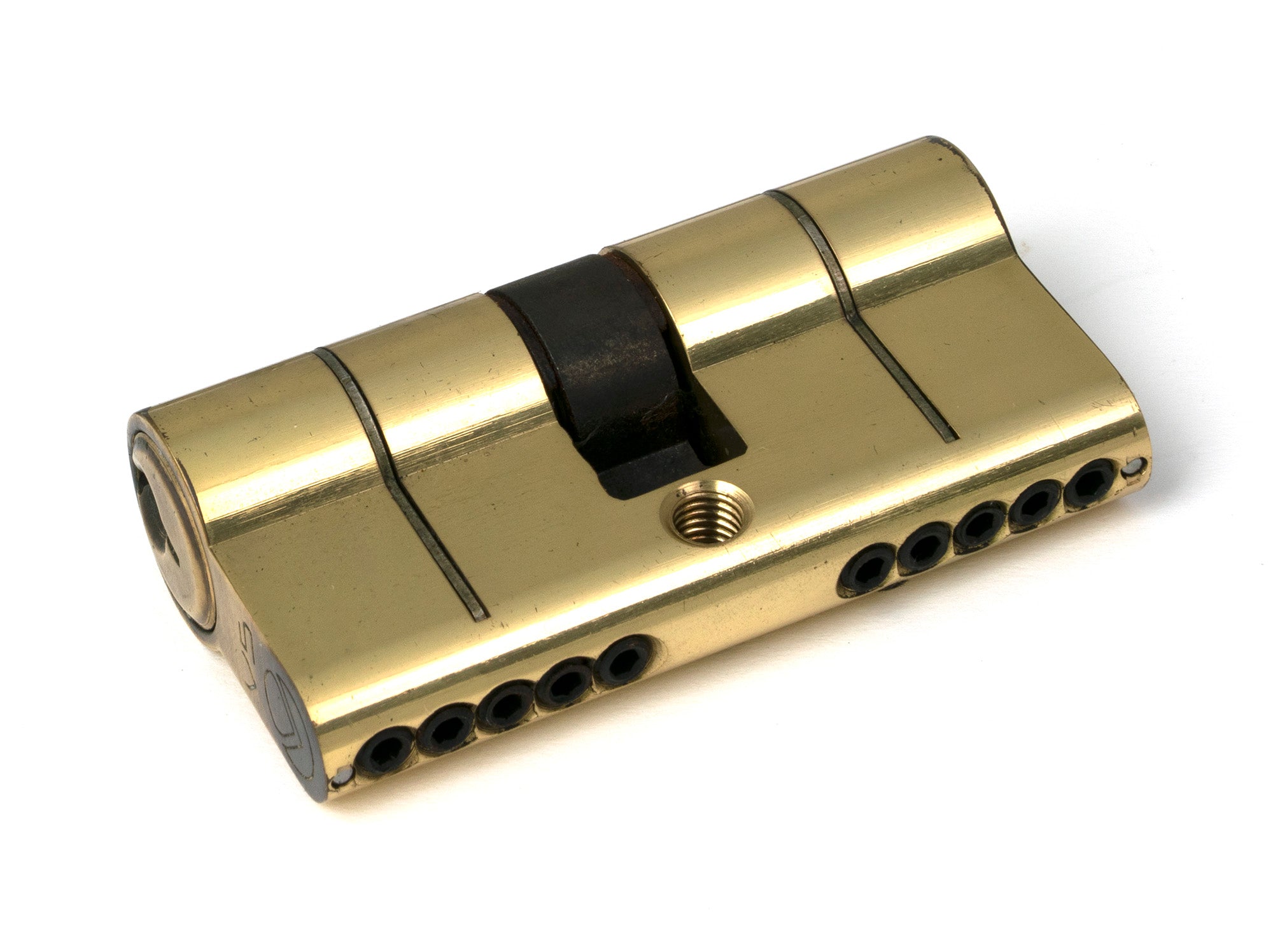 From The Anvil's Aged Brass 5 Pin Euro Cylinder