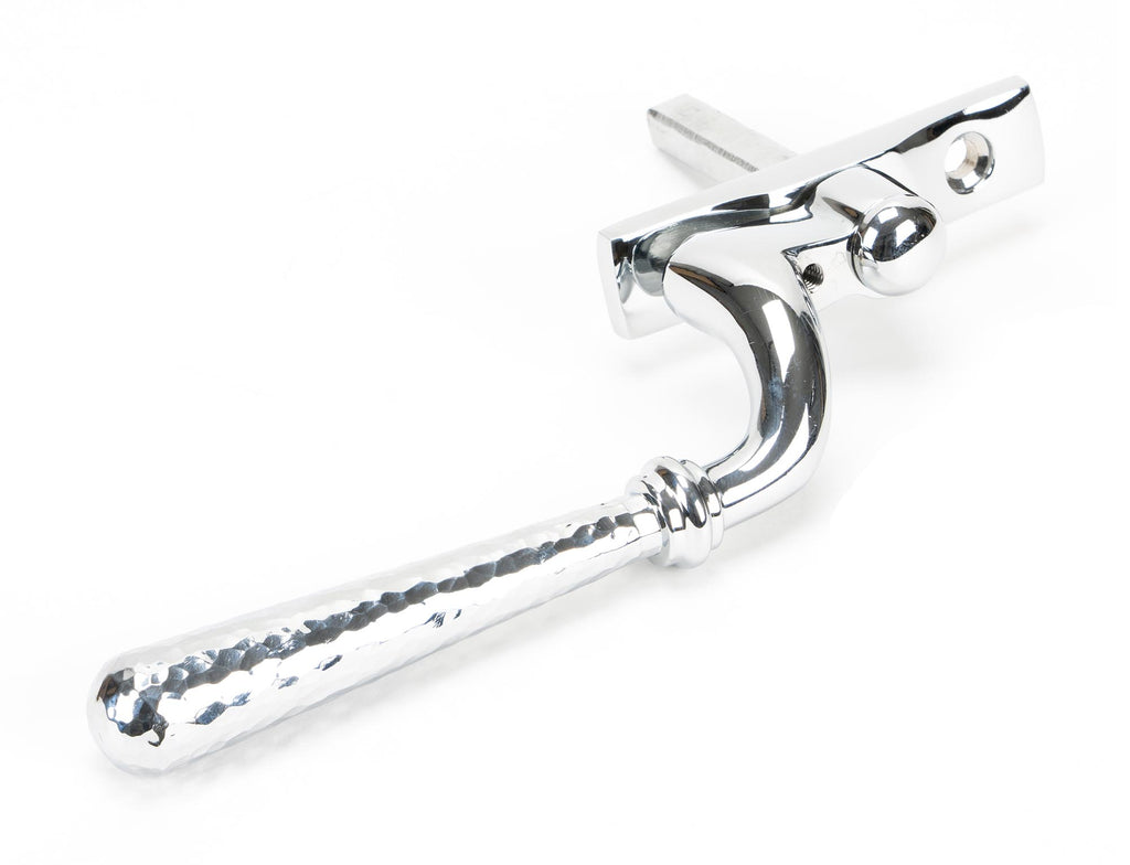 White background image of From The Anvil's Polished Chrome Hammered Newbury Espag | From The Anvil