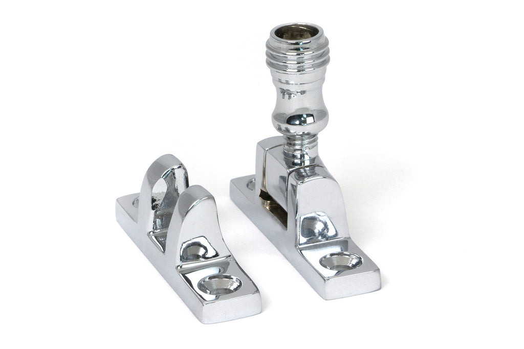 White background image of From The Anvil's Polished Chrome Prestbury Brighton Fastener | From The Anvil