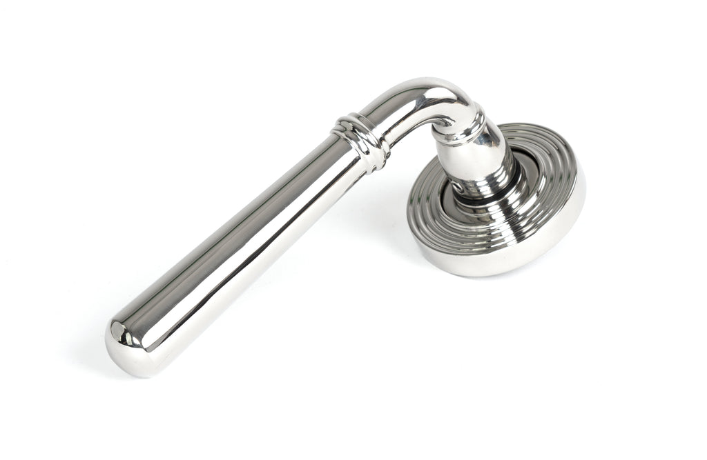 White background image of From The Anvil's Polished Marine Stainless Steel Newbury Lever on Rose Set (Sprung) | From The Anvil