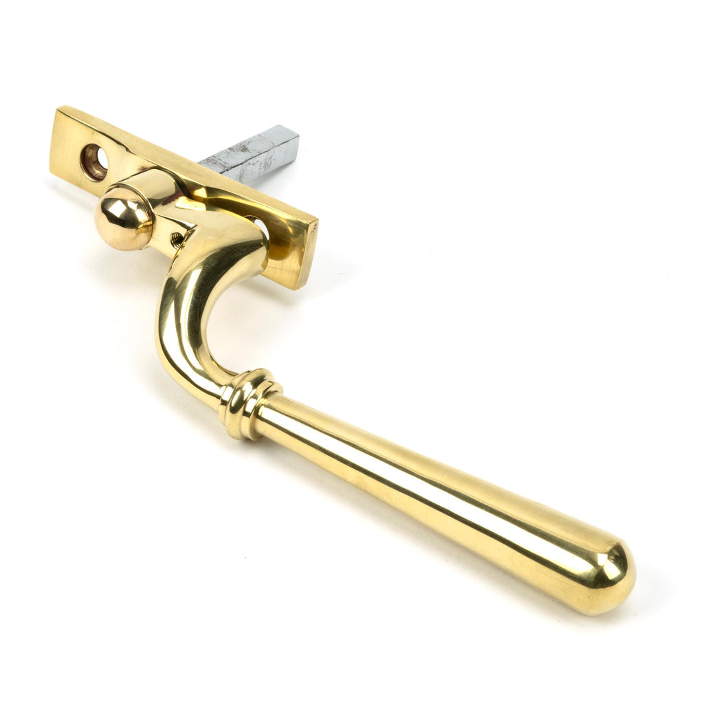White background image of From The Anvil's Polished Brass Newbury Espag | From The Anvil