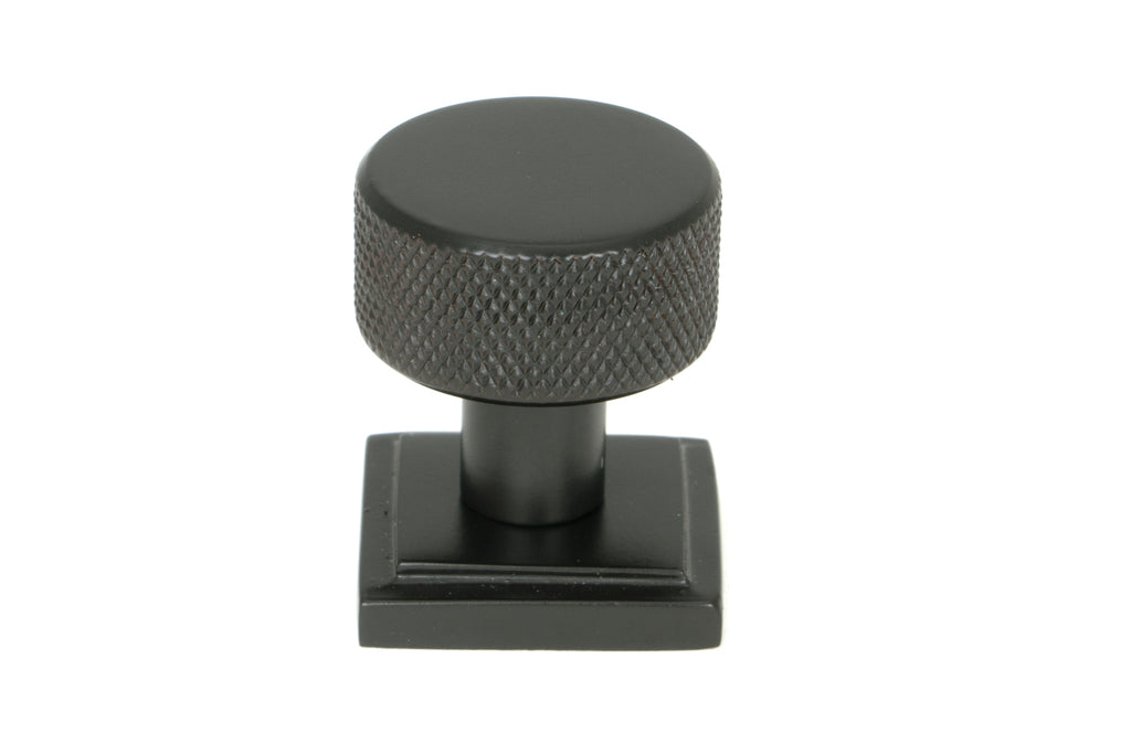 White background image of From The Anvil's Aged Bronze 25mm Brompton Cabinet Knob | From The Anvil