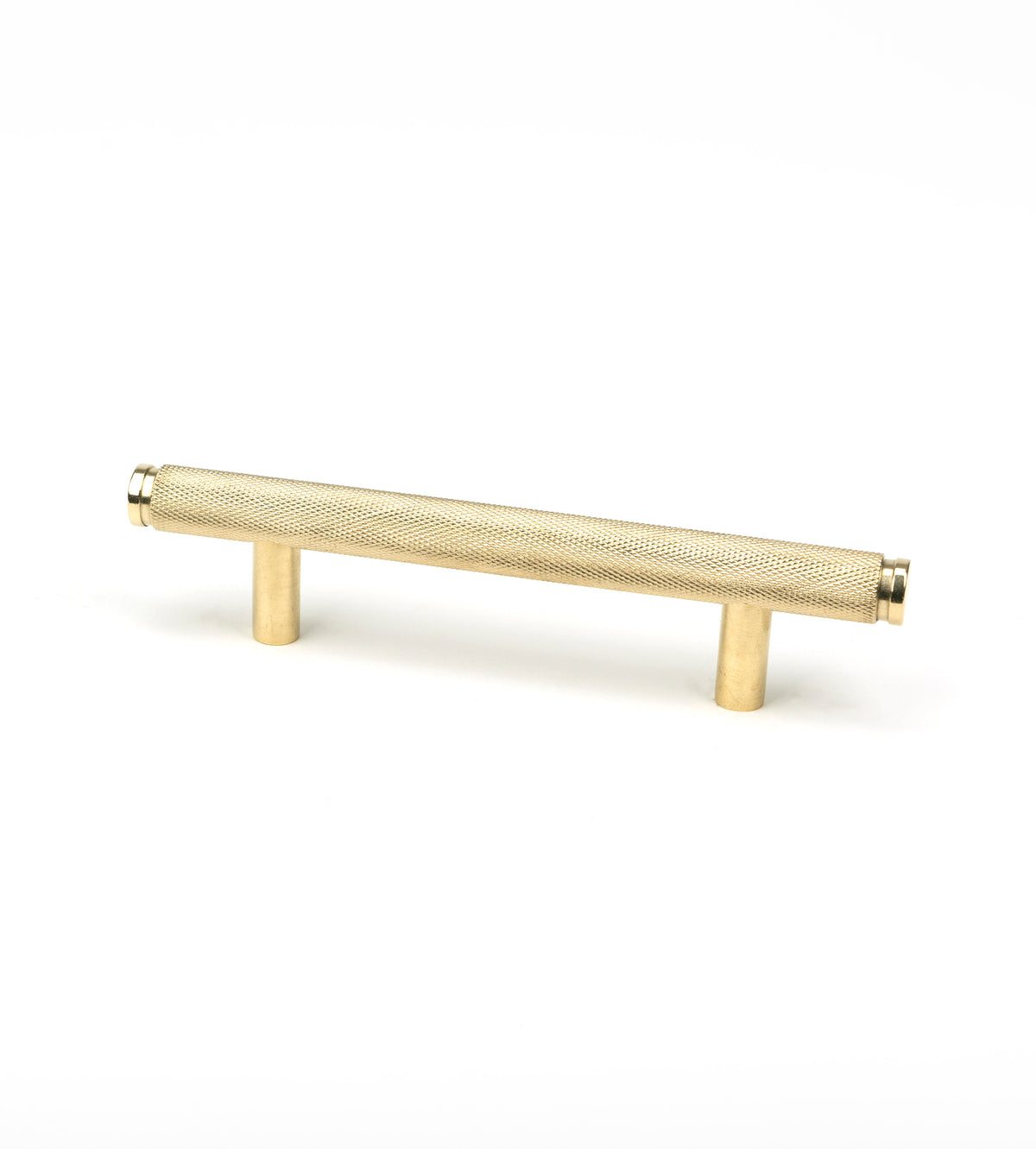 From The Anvil's Polished Brass Full Brompton Pull Handle