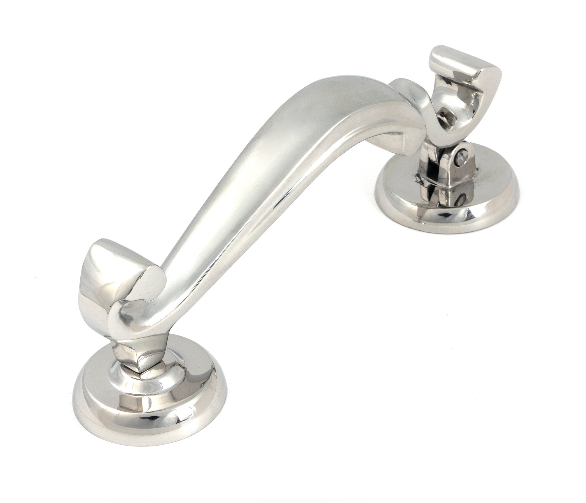 From The Anvil's Polished Marine SS (316) Doctor Door Knocker