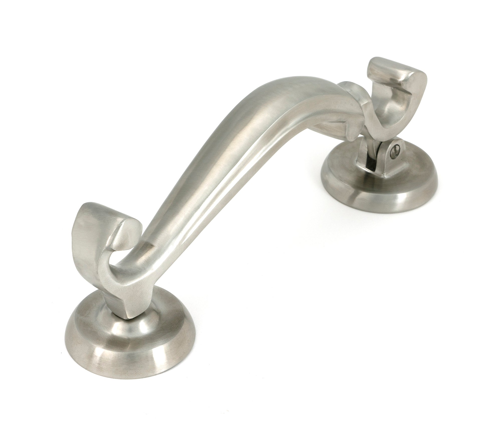 From The Anvil's Satin Marine SS (316) Doctor Door Knocker