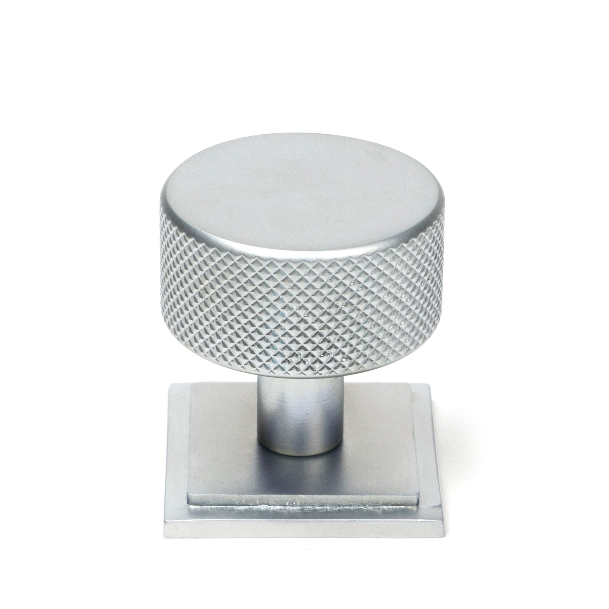 From The Anvil's Satin Chrome 32mm Brompton Cabinet Knob