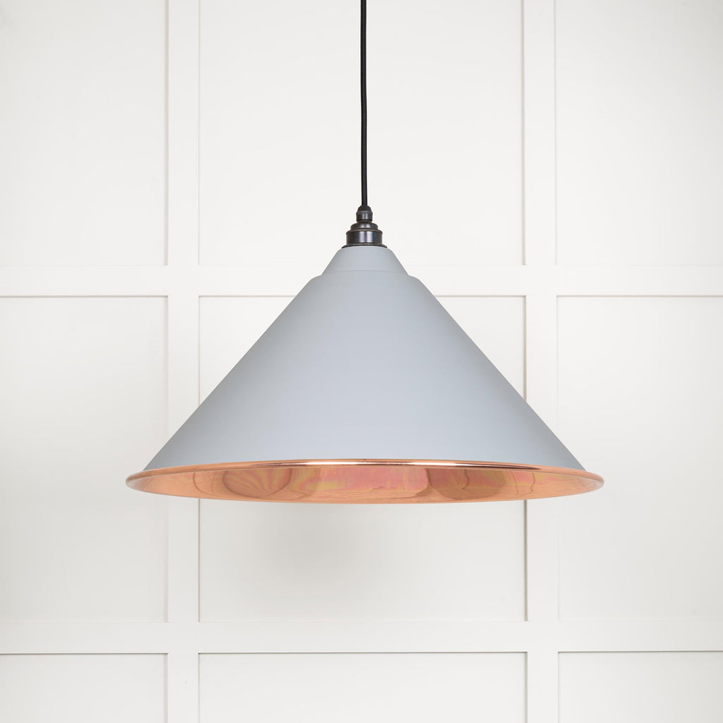 White background image of From The Anvil's Smooth Copper Hockley Pendant | From The Anvil