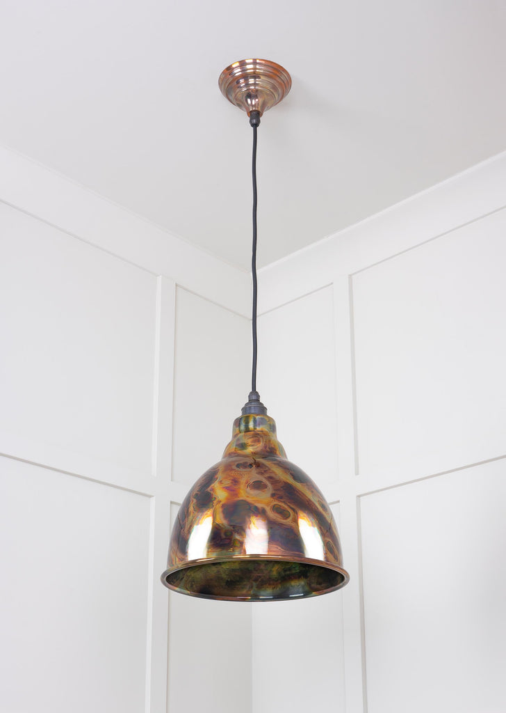 White background image of From The Anvil's Burnished Burnished Brindley Pendant | From The Anvil