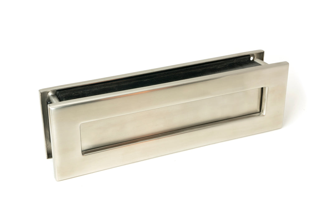 White background image of From The Anvil's Satin Marine SS (316) Traditional Letterbox | From The Anvil