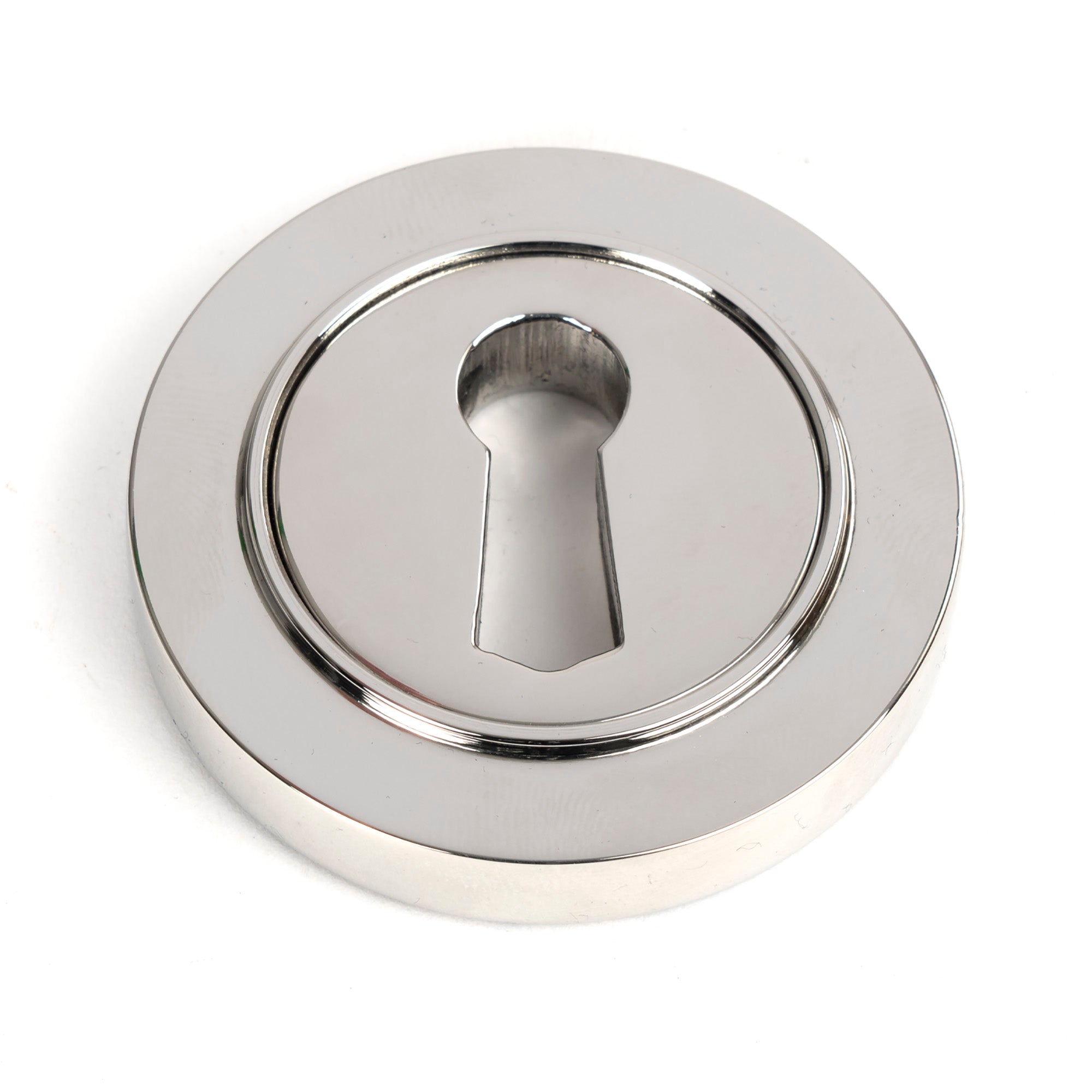 From The Anvil's Polished Marine SS (316) Round Escutcheon