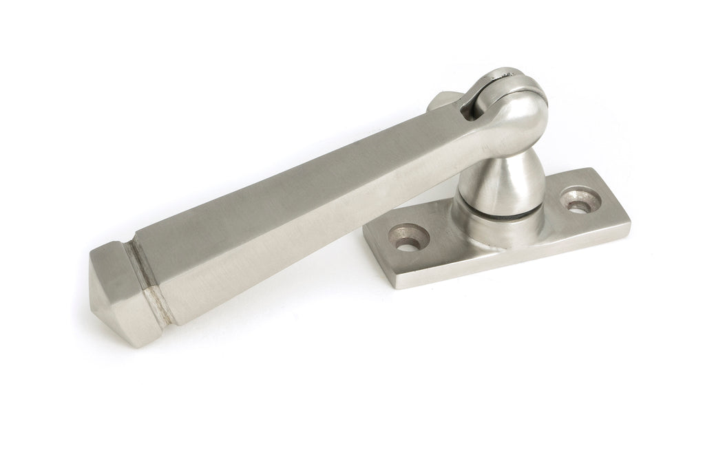 White background image of From The Anvil's Satin Marine SS (316) Locking Avon Fastener | From The Anvil