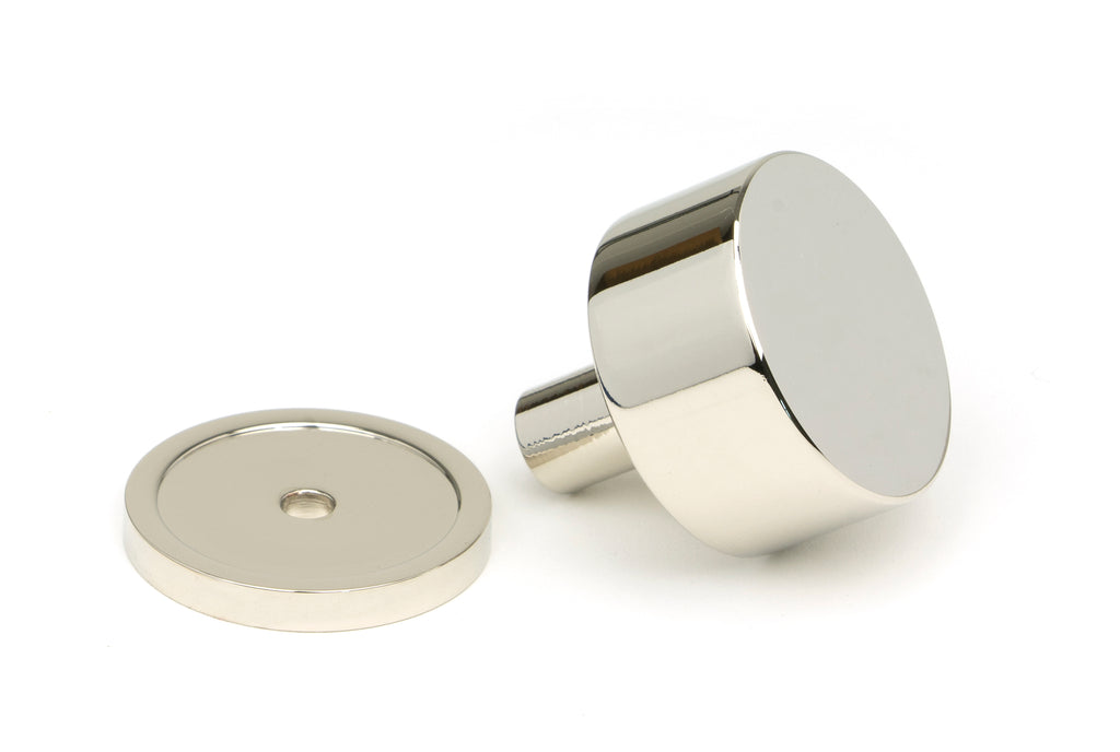 White background image of From The Anvil's Polished Nickel 32mm Kelso Cabinet Knob | From The Anvil