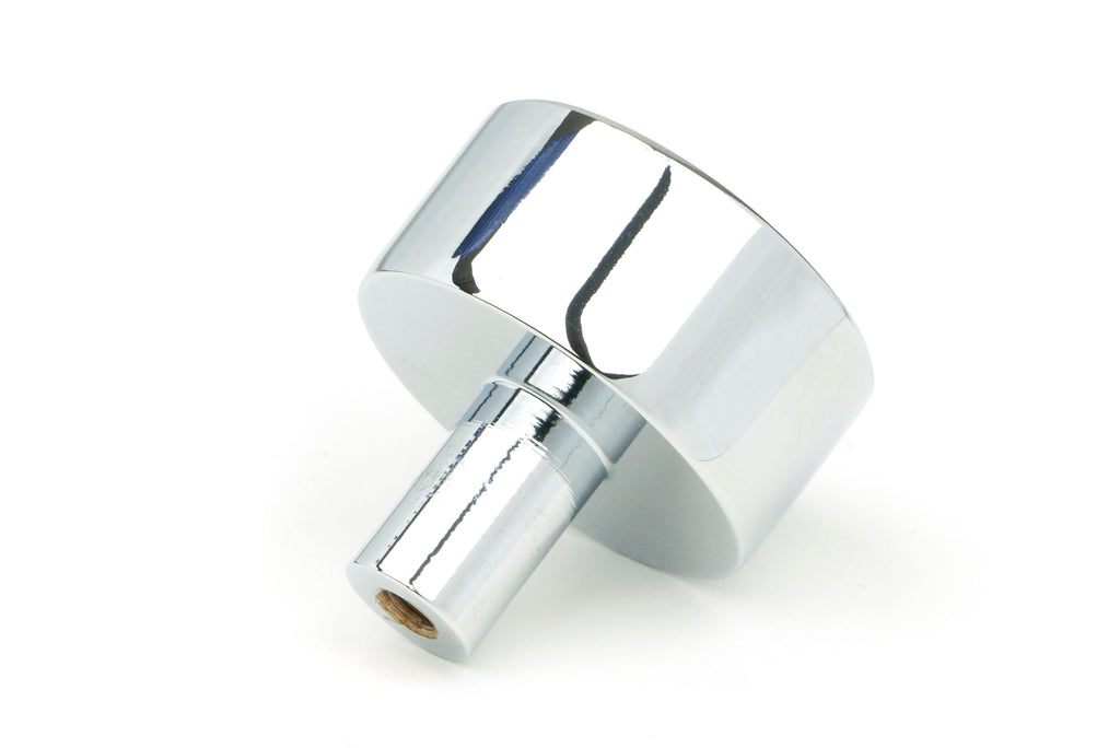 White background image of From The Anvil's Polished Chrome 32mm Kelso Cabinet Knob | From The Anvil