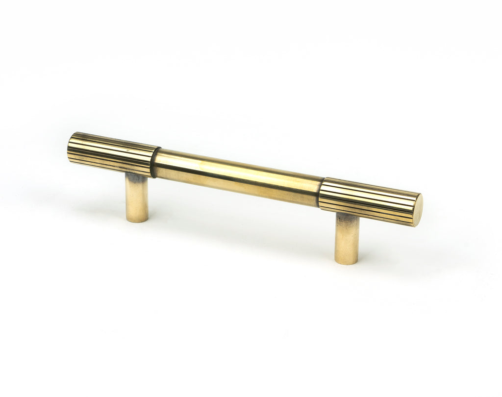 White background image of From The Anvil's Aged Brass Judd Pull Handle | From The Anvil