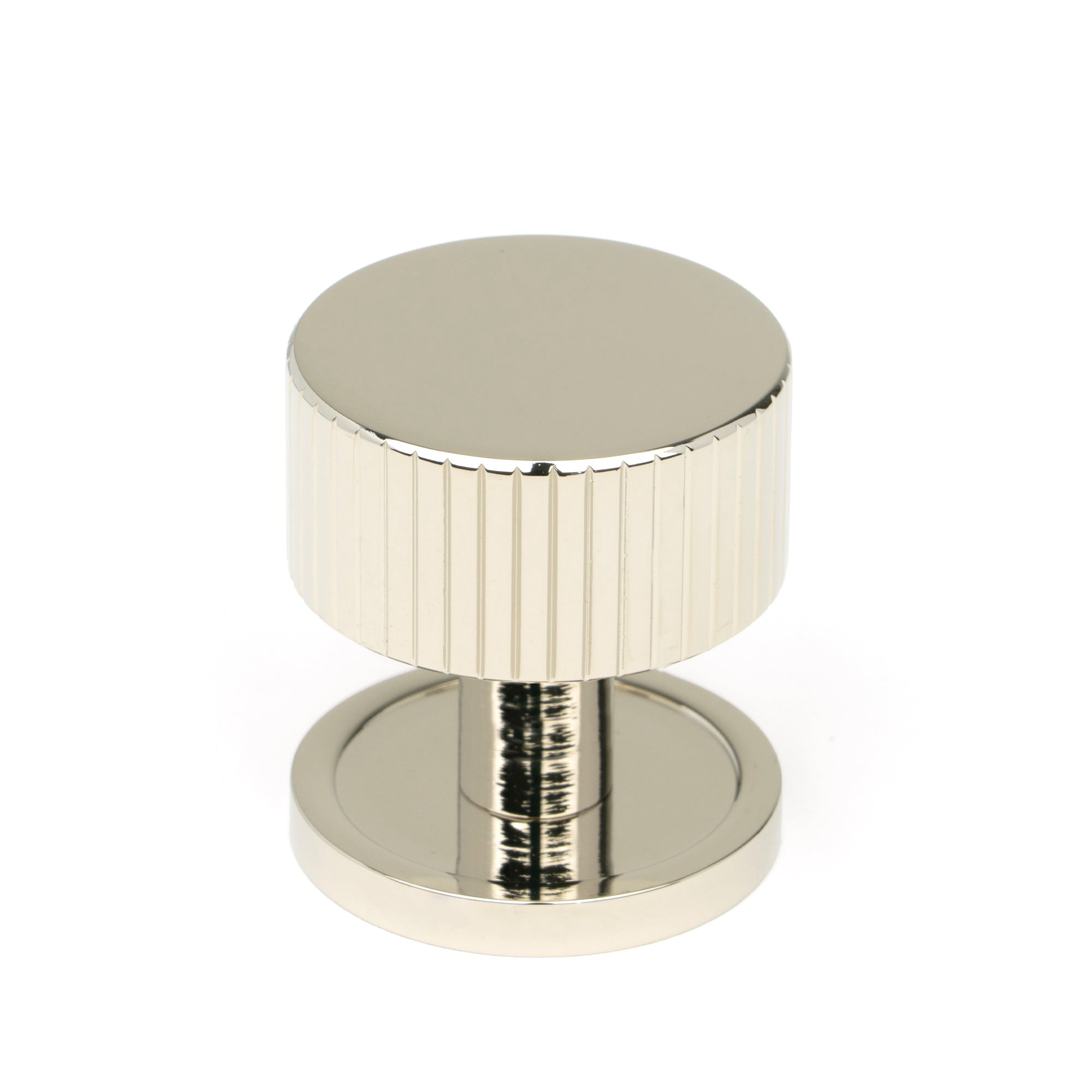 From The Anvil's Polished Nickel 32mm Judd Cabinet Knob