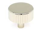 From The Anvil's Polished Nickel 38mm Judd Cabinet Knob