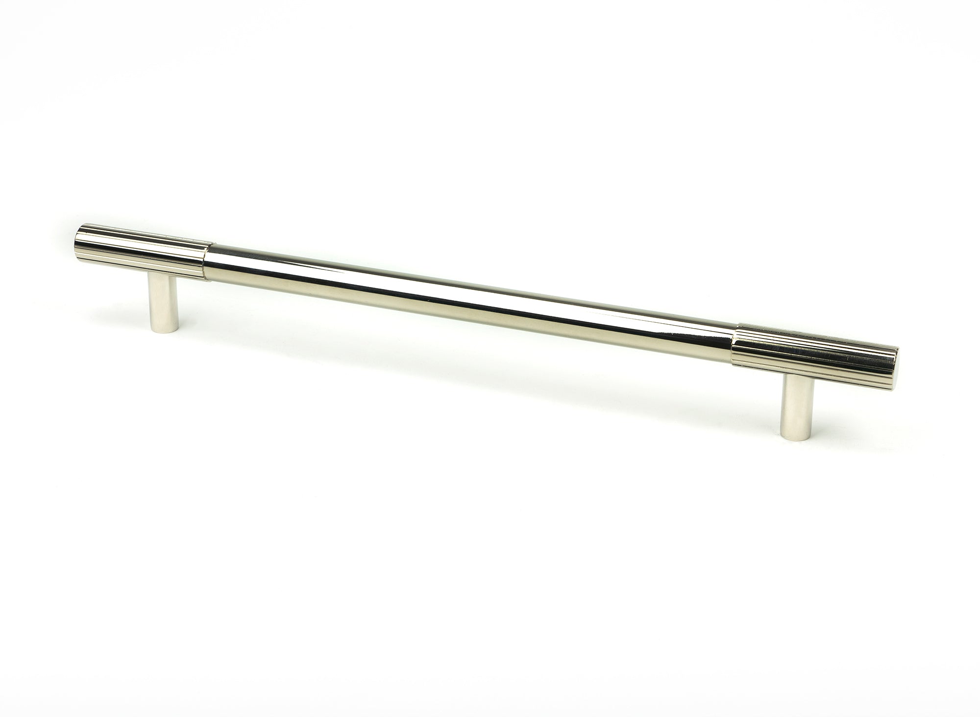 From The Anvil's Polished Nickel Judd Pull Handle