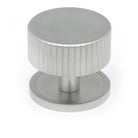 From The Anvil's Satin Chrome 38mm Judd Cabinet Knob