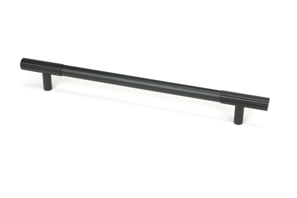 White background image of From The Anvil's Matt Black Judd Pull Handle | From The Anvil