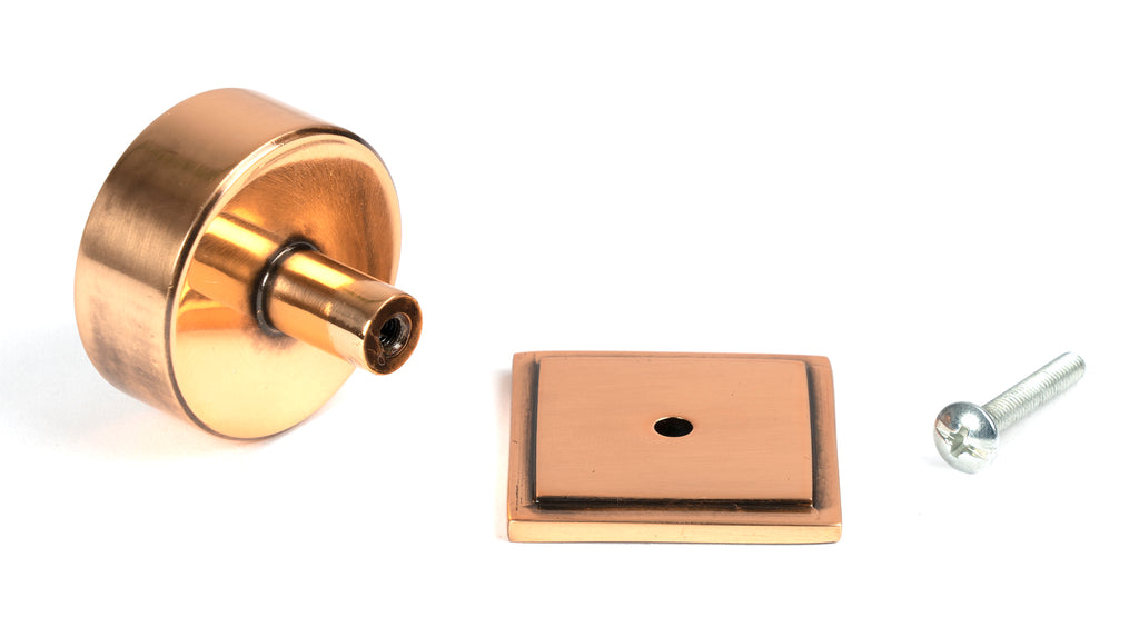 White background image of From The Anvil's Polished Bronze 38mm Kelso Cabinet Knob | From The Anvil