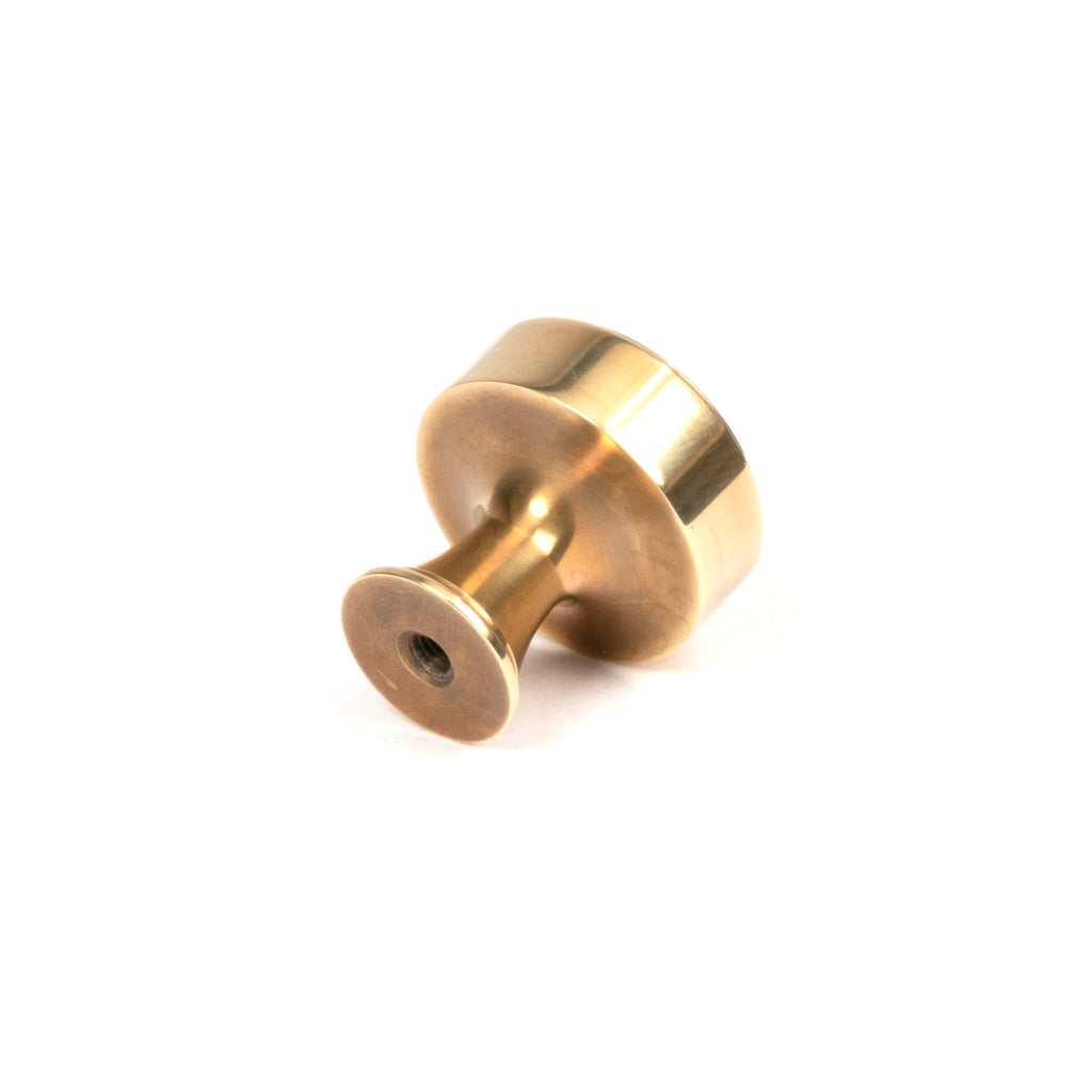 White background image of From The Anvil's Aged Brass Scully Cabinet Knob | From The Anvil