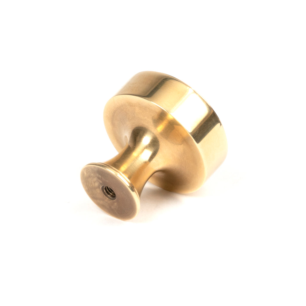 White background image of From The Anvil's Aged Brass Scully Cabinet Knob | From The Anvil