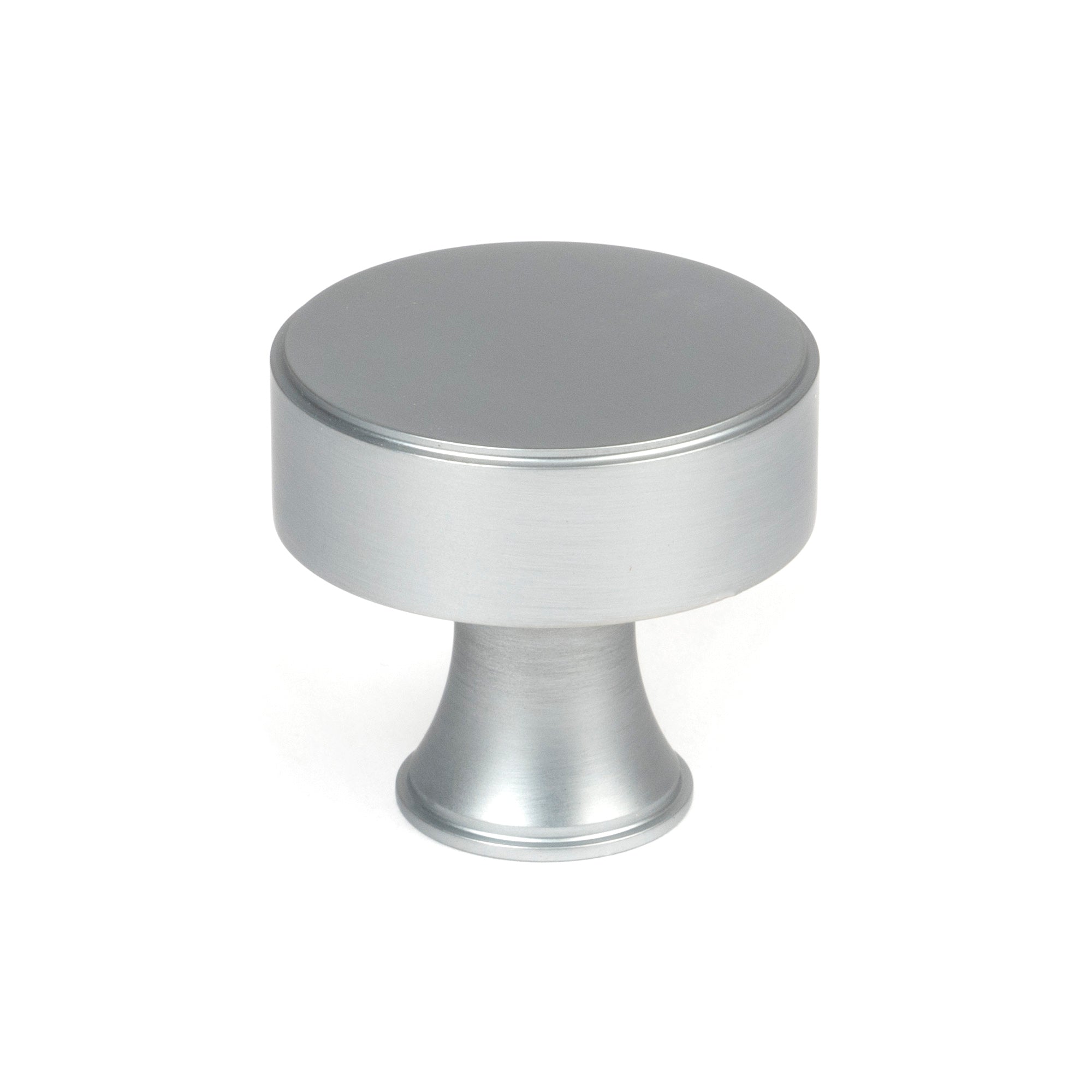 From The Anvil's Satin Chrome Scully Cabinet Knob