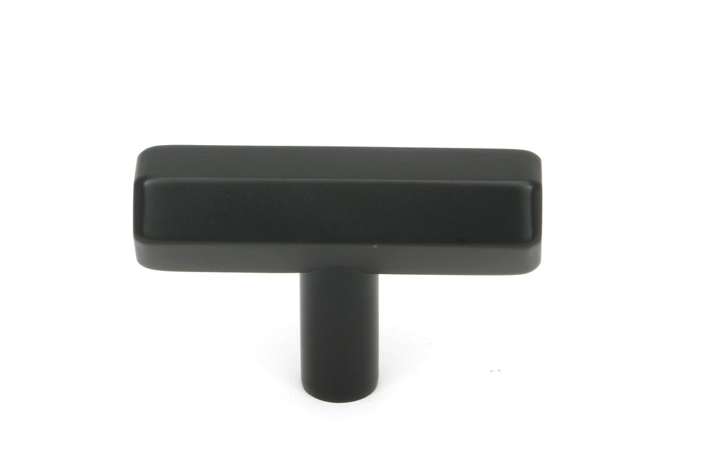 White background image of From The Anvil's Matt Black Kahlo T-Bar | From The Anvil