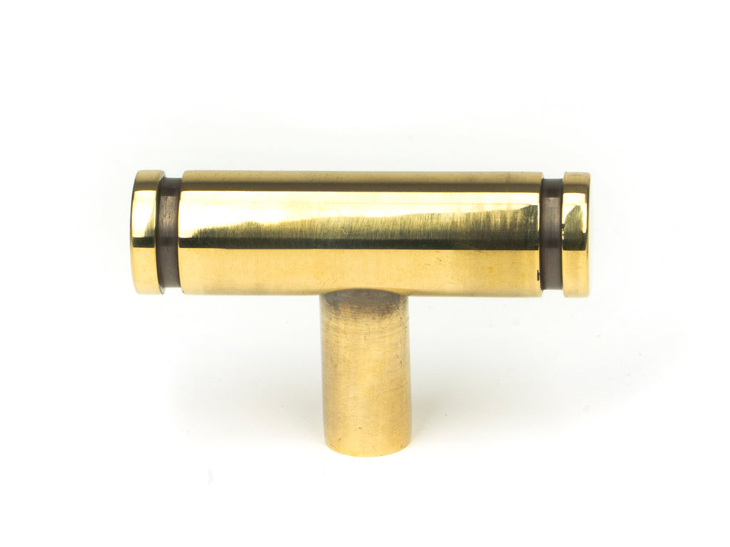 White background image of From The Anvil's Aged Brass Kelso T-Bar | From The Anvil