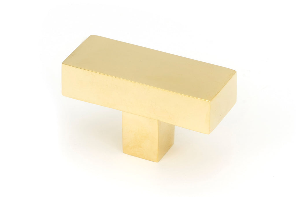 White background image of From The Anvil's Polished Brass Albers T-Bar | From The Anvil