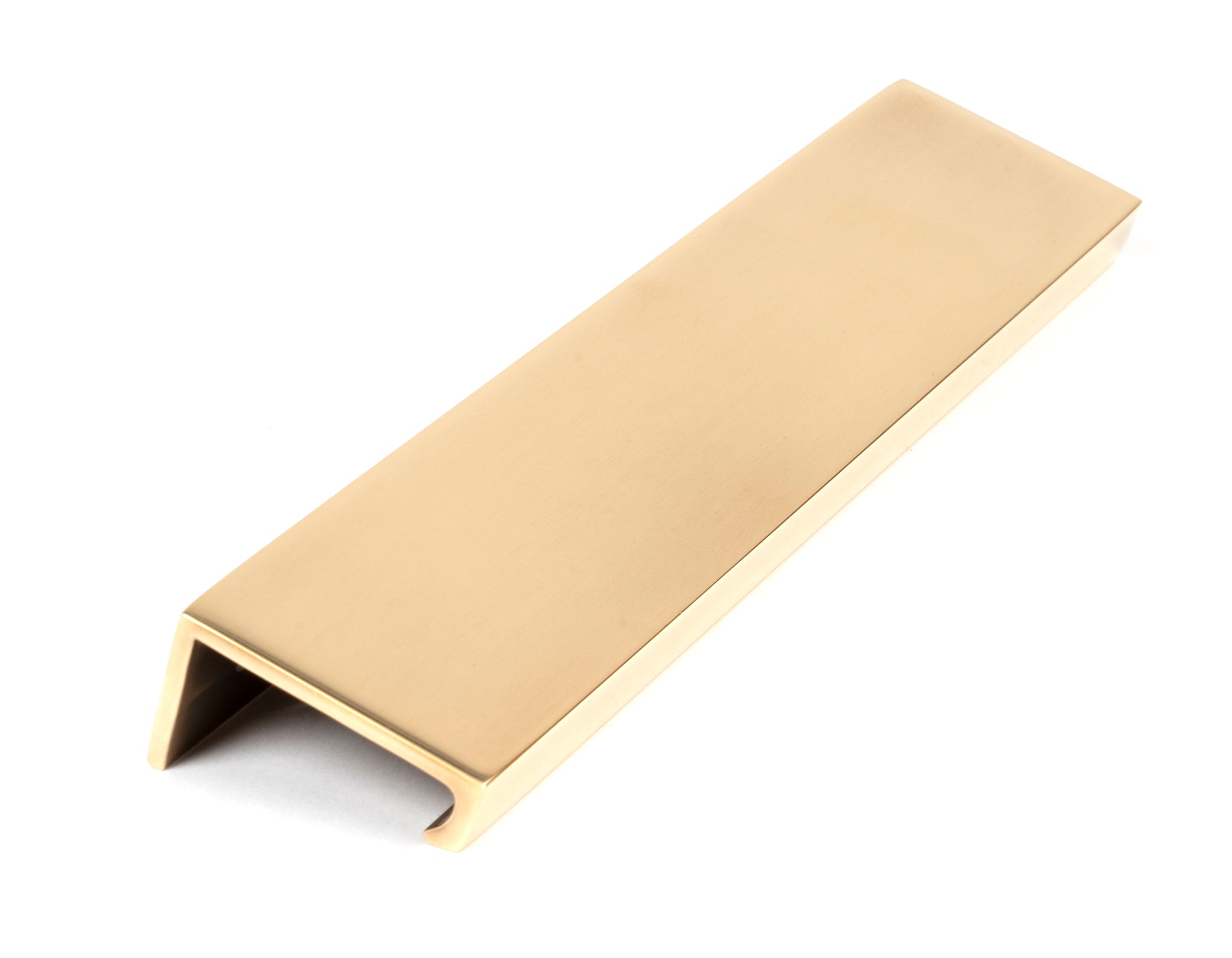 From The Anvil's Aged Brass Plain Edge Pull