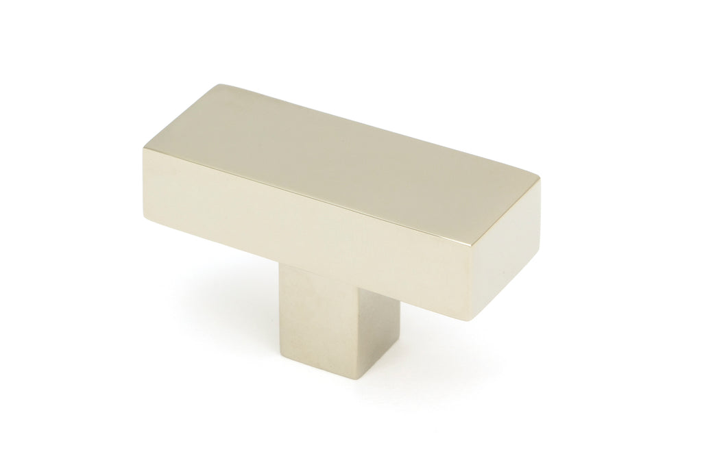 White background image of From The Anvil's Polished Nickel Albers T-Bar | From The Anvil