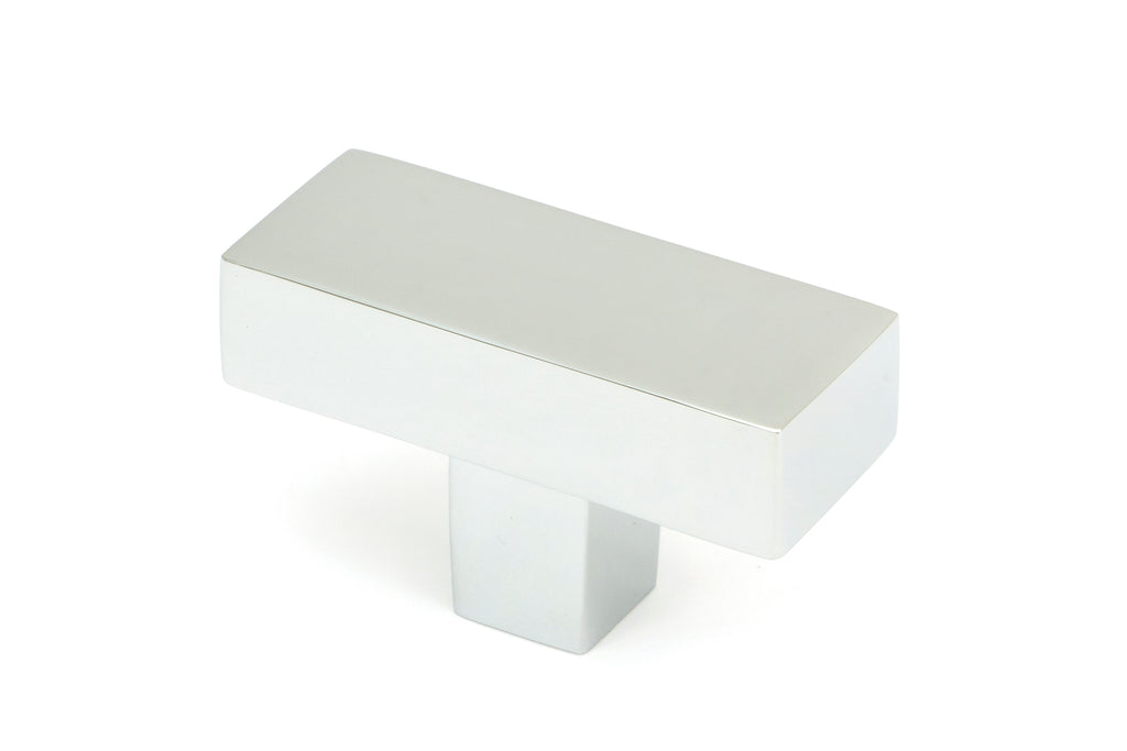 White background image of From The Anvil's Polished Chrome Albers T-Bar | From The Anvil