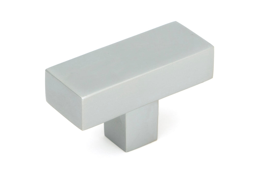 White background image of From The Anvil's Satin Chrome Albers T-Bar | From The Anvil