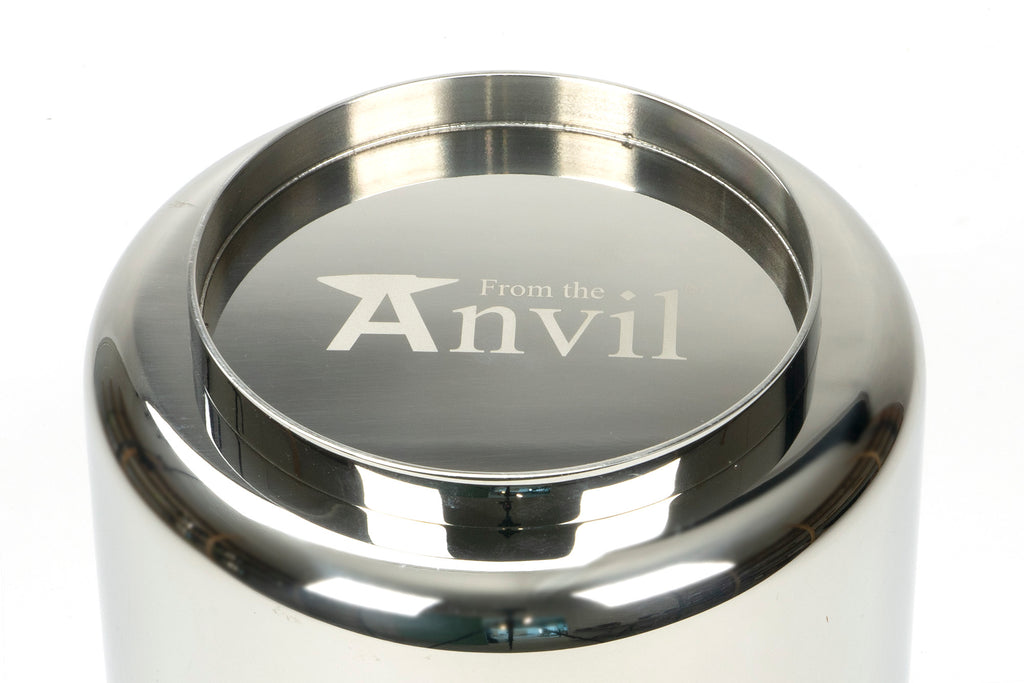 White background image of From The Anvil's Polished Marine SS (316) Newlyn Pot | From The Anvil