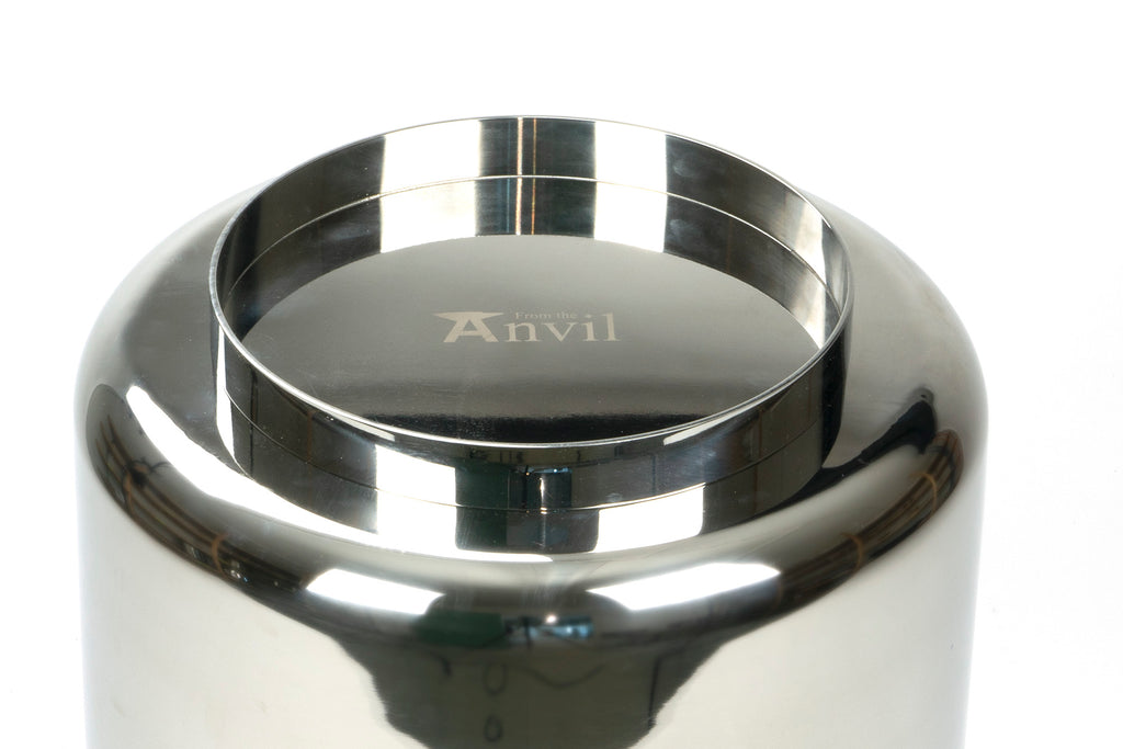 White background image of From The Anvil's Polished Marine SS (316) Newlyn Pot | From The Anvil