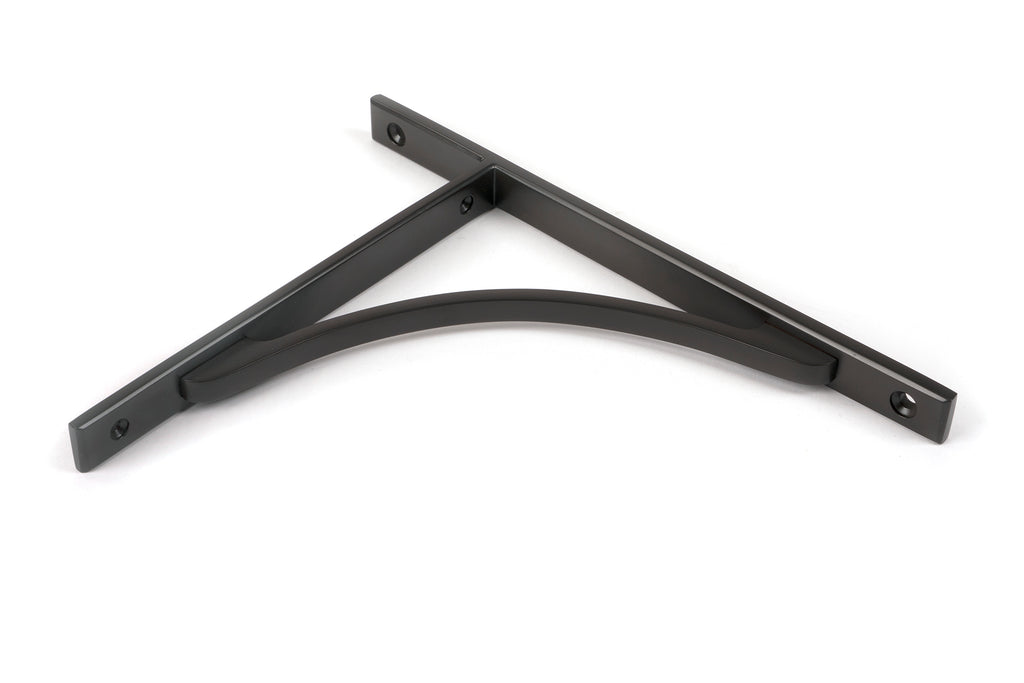 White background image of From The Anvil's Aged Bronze Apperley Shelf Bracket | From The Anvil