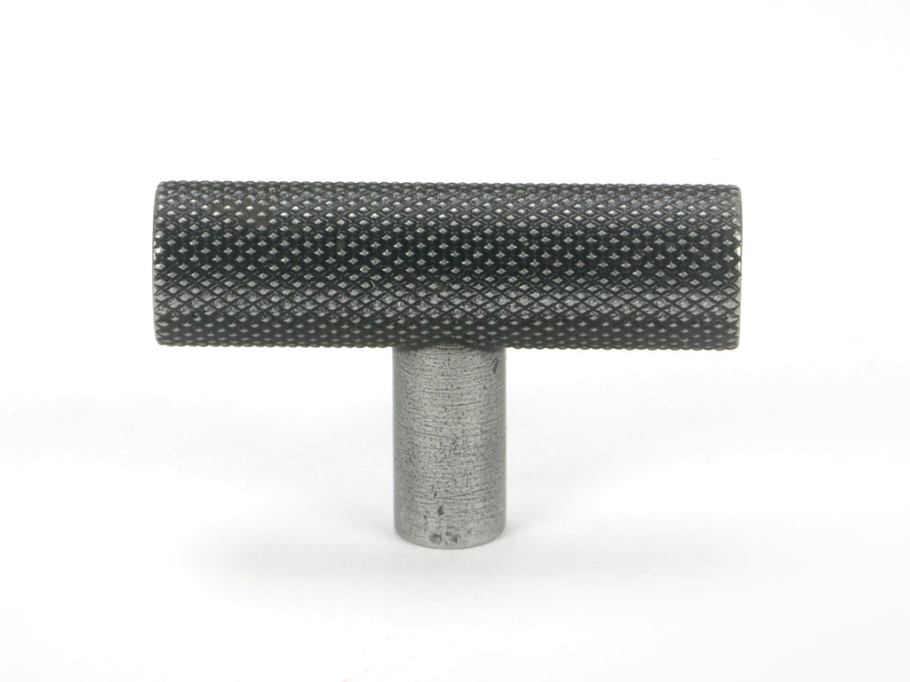 White background image of From The Anvil's Pewter Patina Brompton T-Bar | From The Anvil
