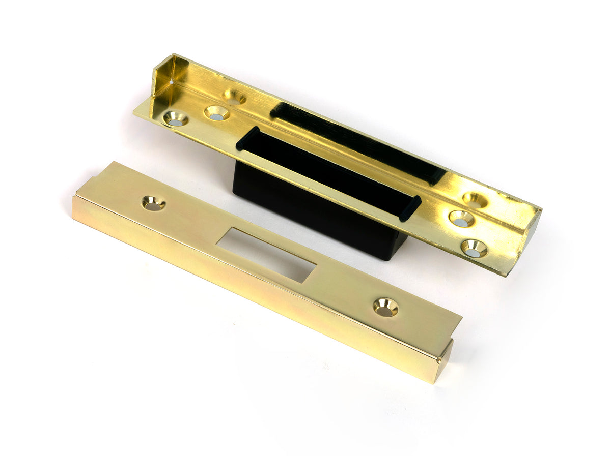 From The Anvil's Polished Brass ½" Rebate Kit for Dead Lock