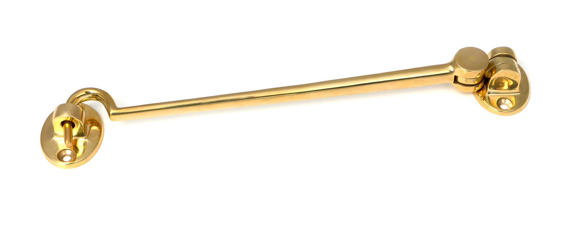 From The Anvil's Polished Brass Cabin Hook