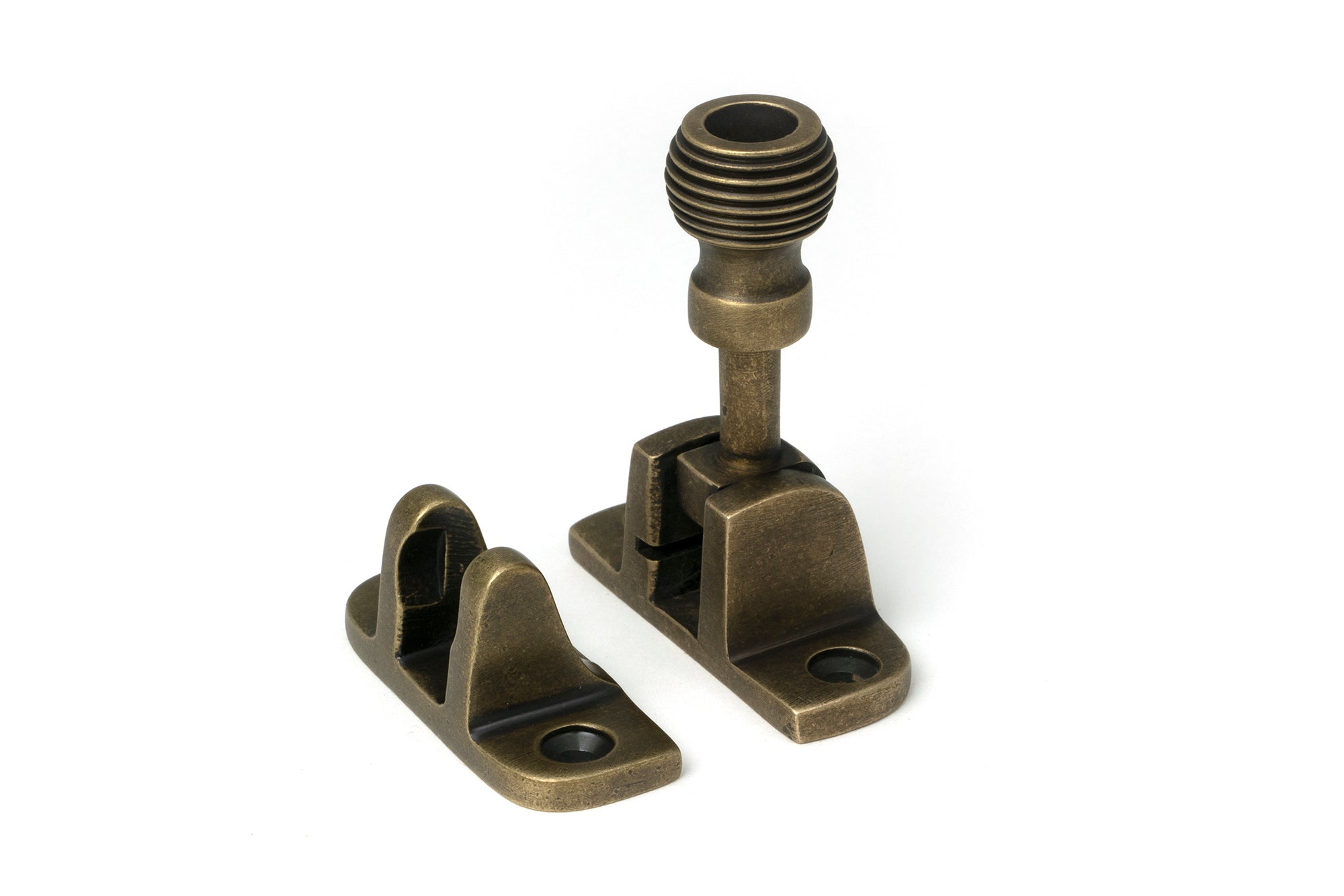 From The Anvil's Burnished Brass Beehive Brighton Fastener