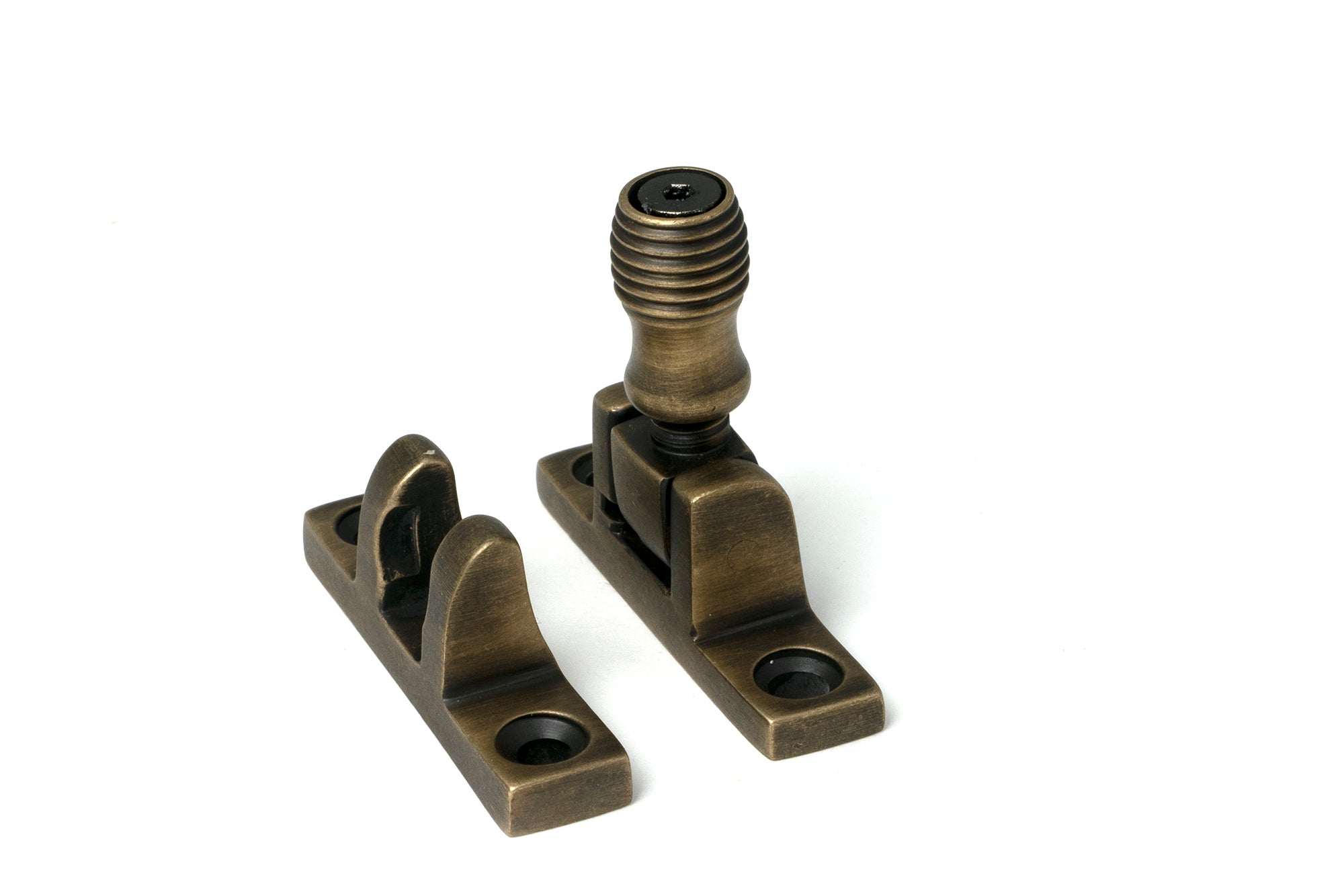 From The Anvil's Burnished Brass Beehive Brighton Fastener