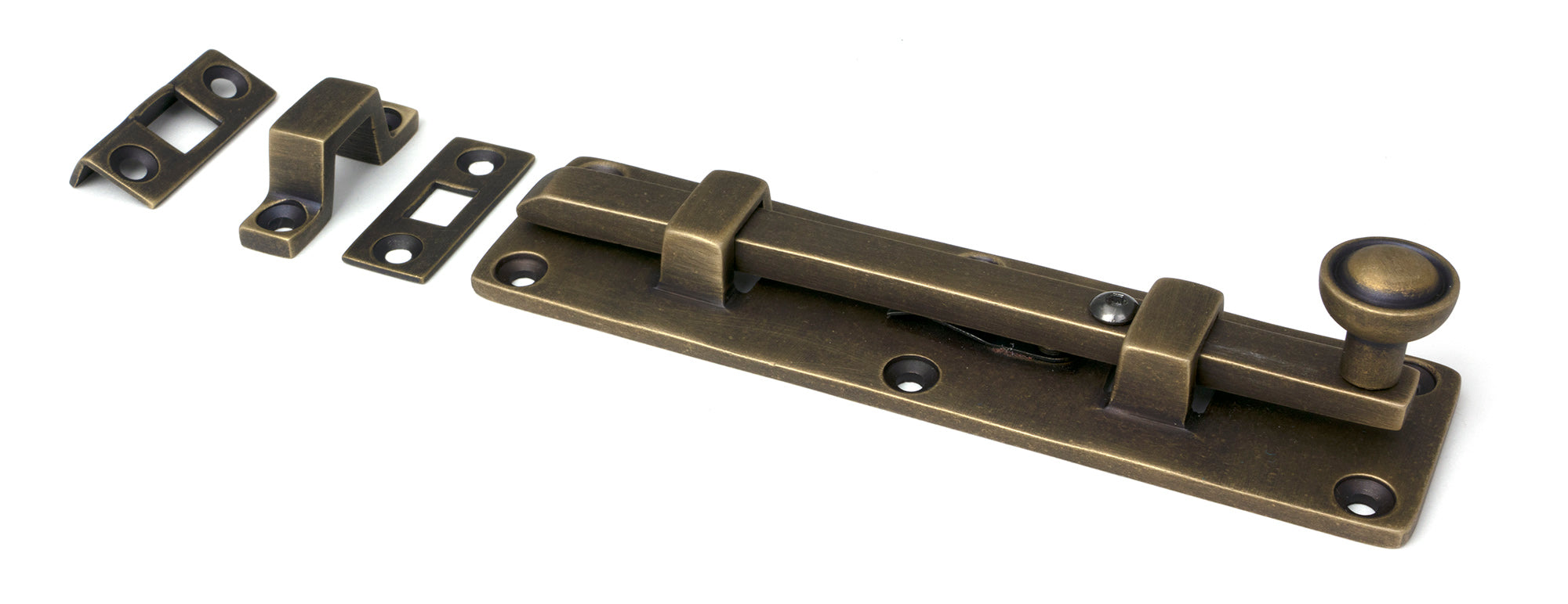 From The Anvil's Burnished Brass Universal Bolt